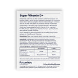 Super Vitamin D with K2+ - Future You Health Hong Kong | WELLBEING | SUPPLEMENTS | VITAMINS |MENS HEALTH | WOMENS HEALTH | PRIME FIFTY | FITNESS | HEALTH |