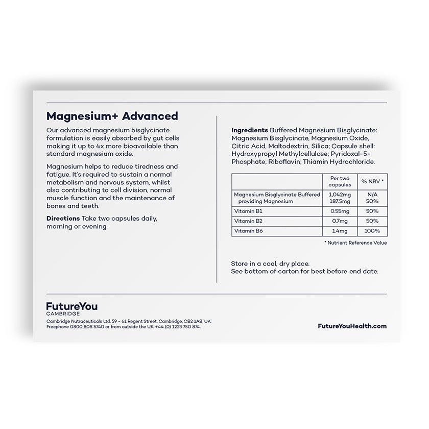 Magnesium+ Advanced – Future You Health Hong Kong